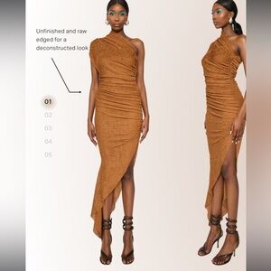 Coucoo Pasu Dress in Rattan (Brown)